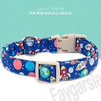 Faygarsle Space Theme Dog Collar - Image 2