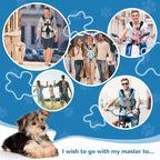 YUDODO Pet Dog Carrier Backpack Adjustable Dog Front Carrier, Legs Out Easy-Fit - Image 5