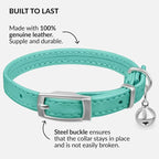 CollarDirect Leather Cat Collar - Image 2