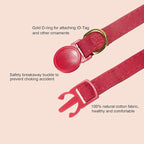 Bunny Ear Cat Collar with Bell and Bow Tie, Breakaway Cute Bowtie Kitten Collars - Image 3