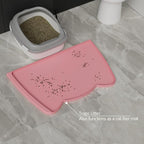 OHMO Dog Food Mat w/Residue Collection Pocket Silicone Pet Feeding Mat - Image 7
