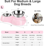 Elevated Dog Bowls Set - Image 2