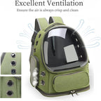 Cat Bubble Backpack, Breathable Cat Backpack Carrier Large Space Pet Travel - Image 4