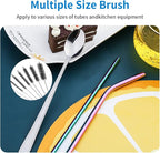 10PCS Flexible Drain Brush Straw Cleaner Brush Set, Pipe Cleaners Brush - Image 2