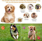 Squeaky Dog Toys Chewing Durable Teething Latex Rubber Soft Interactive Fetch - Image 6
