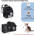 Cat Carrier Backpack, Expandable Pet Carrier Backpack - Image 2