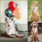 It's My 4th Birthday Dog Bandana Happy 4th Birthday Pet Triangle Scarf - Image 5