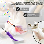 Interactive Cat Toys for Indoor Cats, Automatic Hanging Electric Cat Teaser - Image 9