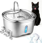 Cat Water Fountain Stainless Steel, 120oz/3.5l Water Fountains - Image 7