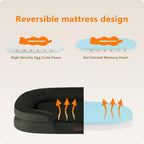 Dwanton Orthopedic Dog Bed for Large Dogs - Image 3