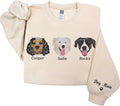 Custom Pet Embroidered Sweatshirt by Lullbabymall