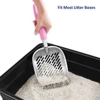 WePet Cat Litter Scoop, Aluminum Alloy Sifter, Kitty Metal Scooper, Deep Shovel - Image 5
