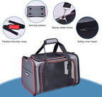 Soft-Sided Kennel Pet Carrier for Small Dogs, Airline Approved Cat Carriers Dog - Image 3