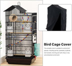 Bird Cage Cover Foldable Waterproof Black Bird Cage Cover Windproof Washable - Image 5