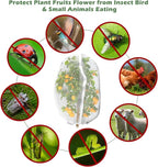 6Pcs Plant Covers from Insects, 3Size Bird Netting Barrier - Image 5
