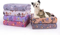 Dono 1 Pack 6 Dog Blankets, Soft Fluffy Fleece Pet Blanket Warm Sleep Mat Paw by Dono