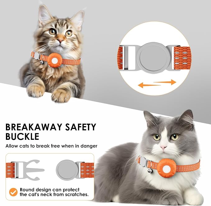 Cat Tracker, GPS Tracker for Cats, No Monthly Fee Pet Tracker for Cats - Image 5