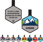 Silent Dog Tag Personalized by PetANTastic