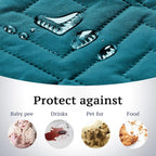 H.VERSAILTEX Reversible Chair Cover Furniture Protector Anti-Slip Couch Cover - Image 3