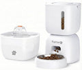 Automatic Cat Feeder and Water Fountain Set - 3L Food Dispenser by Unknown