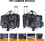 Cat Carrier for 2 Cats, Cat Carrier - Image 7