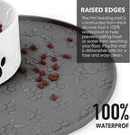 Dog Food Mat for Food and Water, Waterproof Pet Food Mat - Image 3