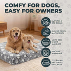 Youyole Large Washable Rectangle Dog Bed Cover Replacement Waterproof 36 x 23 x - Image 3