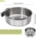 Large Bird Feeding Dish Cups, Parrot Food Bowl Cage - Image 2