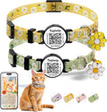 QR Code Breakaway Cat Collar 2-Pack, Safety Collar by Taghelp