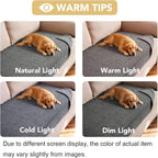 H.VERSAILTEX Non Slip Pet Couch Cover Chenille Dog Bed Protector Thick Soft - Image 7