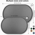 KPWACD Pet Feeding Mat for Dogs and Cats, Silicone Dog Placemat Non-Slip - Image 2