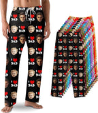 Custom Pajama Pants with Face customized PJ Pants Christmas Valentine gifts by Unknown