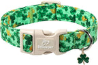St. Patrick's Day Dog Collar for Small Dogs by Babolepet