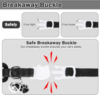 Airtag Cat Collar Breakaway, Stretchy Cat Tracker Collar - Image 4