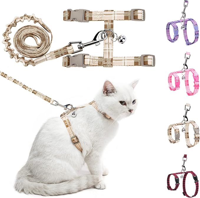 BEAUTYZOO Cat Harness and Leash Set Escape Proof by BEAUTYZOO