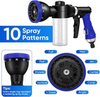 Pet Bathing Sprayer Kit, 10 Spray Patterns, Adjustable Hose Wash Sprayer - Image 3