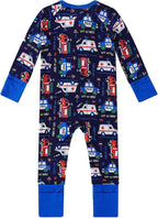 pureborn Baby Infant Boys Girls Sleeper Snug Fit Viscose from Bamboo Pajamas - Image 2