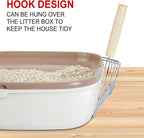 Ownpets Iron Metal Cat Litter Scoop, Heavy Duty Kitty Litter Scooper & Speed - Image 5
