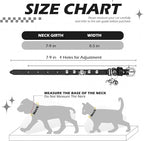 EXPAWLORER Leather Cat Collar for Girl Boy- Adjustable Pet Collar - Image 2