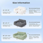 Small Dog Sofa - Orthopedic Cat Sofa Bed - Image 2