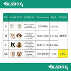GLADOG Soft Dog Cone Collar, Dog Recovery Collar, Adjustable E-Collar - Image 5