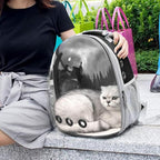 Cat Backpack Carrier Back Expandable Bubble Pet Carrier Backpack - Image 7