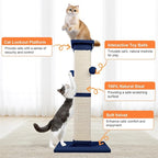 Cat Scratching Post 33 Inch Nature Sisal Scratch Post - Image 4