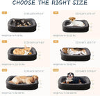 Orthopedic Dog Bed for Small Dogs Breeds, High Density Egg Crate Foam Dog Sofa - Image 5