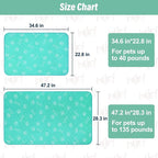 BEAUTYZOO Upgraded Dog Self Cooling Mat Ice Silk Chill Pads - Image 7