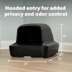 PetSafe ScoopFree Crystal Pro Self-Cleaning Cat Litter Box System – Enclosed - Image 6