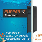 FLIPPER Standard Magnetic Aquarium Glass Cleaner – 2-in-1 Scrubber and Scraper - Image 3