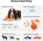 Cheerble Smart Interactive Dog Toy, Wicked Ball Rolly, Automatic Moving - Image 3
