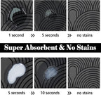 Dog Food Mats for Floors Absorbent, Pet Cat Food Mat - Image 2