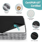 Faux Rabbit Fur Orthopedic Dog Bed, Dog Bed - Image 5